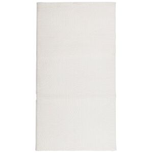 vidaXL Vloerkleed IZA laagpolig Scandinavisch 80x150 cm cr&egrave;mekleurig