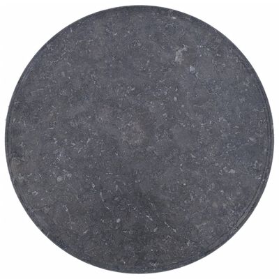 vidaXL Tafelblad Ø60x2,5 cm marmer grijs