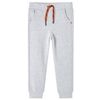 vidaXL Kinderjoggingbroek 104 gem&ecirc;leerd grijs