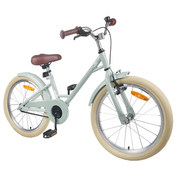 vidaXL Kinderfiets 18 Inch voor 5-7 jaar Lichtgroen