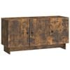 vidaXL TV-kast Gerookt eiken 99 x 34,5 x 50 cm Bewerkt hout