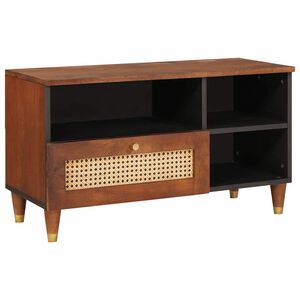 vidaXL TV-kast Bruin 80 x 33,5 x 46 cm Massief Mango Hout