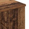 vidaXL Badkamer Kast Oud Hout 30 x 31,5 x 61 cm Bewerkt hout & Metaal