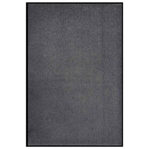 vidaXL Deurmat 80x120 cm antracietkleurig