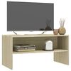 vidaXL Tv-meubel 80x40x40 cm bewerkt hout sonoma eikenkleurig