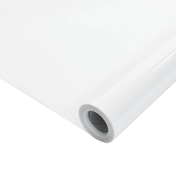 vidaXL Raamfolies 3 st statisch mat PVC wit