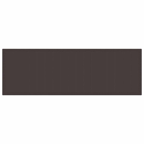 vidaXL Tuin Eetset 13 pcs Bruin Poly riet