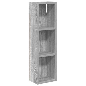 vidaXL Badkamer wandkast Grijze Sonoma 20 x 14 x 70 cm