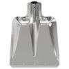 vidaXL Schep Hoofd Zilver 41,5 x 32,5 cm Aluminium