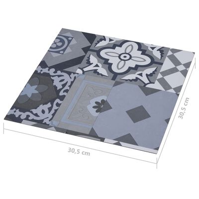 vidaXL Vloerplanken 20 st zelfklevend 1,86 m² PVC gekleurd patroon