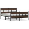 vidaXL Bedframe met hoofdbord en voetbord zonder matras 137x190 cm