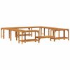 vidaXL Hot Tub Omgeving Massief Acaciahout Bruin