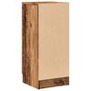 vidaXL Dressoir 30x30x70 cm bewerkt hout oud houtkleurig