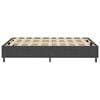 vidaXL Boxspringframe stof grijs 180x200 cm
