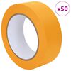 vidaXL Verf Maskertapes 50 pcs Geel 38mm x 50m Papier