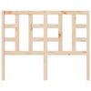 vidaXL Hoofdbord 126x4x100 cm massief grenenhout