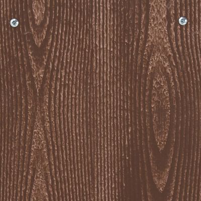 vidaXL Schoenenrek 45x24x81 cm bewerkt hout bruin