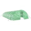vidaXL Tuinkas met stalen frame 60 m&sup2; 12x5x2,3 m groen