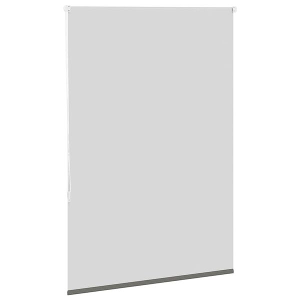 vidaXL Rolgordijn verduisterend 115x175 cm stofbreedte 110,7 cm grijs
