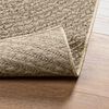 vidaXL Vloerkleed ZIZUR beige binnen en buiten 200x290 cm jute look