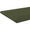 vidaXL Drijvende plank 4 pcs Olijf Groen 40 x 18 x 2,5 cm Staal