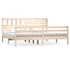 vidaXL Bedframe massief hout 180x200 cm