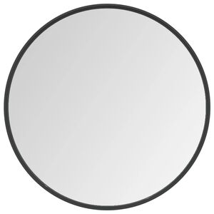 vidaXL Wandspiegel 60 cm zwart