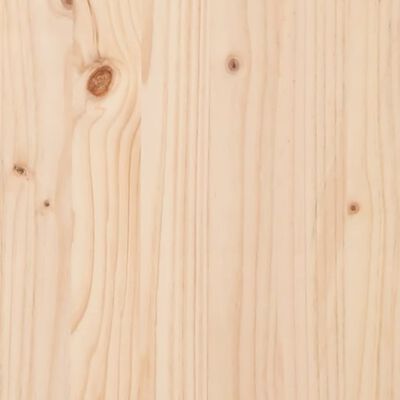 vidaXL Hoofdbord 95,5x4x100 cm massief grenenhout