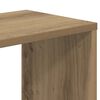 vidaXL Boekenkast 5-laags 45x23,5x162,5 cm hout artisanaal eikenkleur