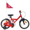 vidaXL Kinderfiets 12 Inch voor 2-4 jaar oud Rood