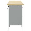 vidaXL Werk Cabinet met lade met opslag 4 pcs Rood 200 x 55 x 85 cm