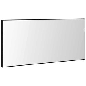 vidaXL Spiegel Zwart eiken 80 x 37 cm Glas en Engineered Hout