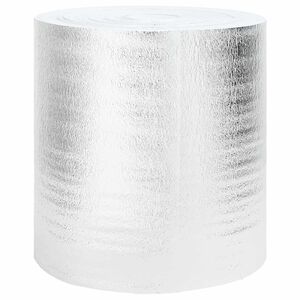 vidaXL Radiatorfolie Zilver 5 x 0,5 m Polyetheen