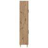 vidaXL Hoge kast Artisan Eiken 69,5 x 34 x 180 cm