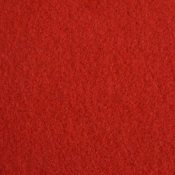 vidaXL Tapijt effen 1,2x12 m rood