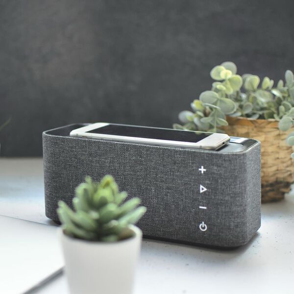 Livoo Luidspreaker/inductielader 10 W zwart