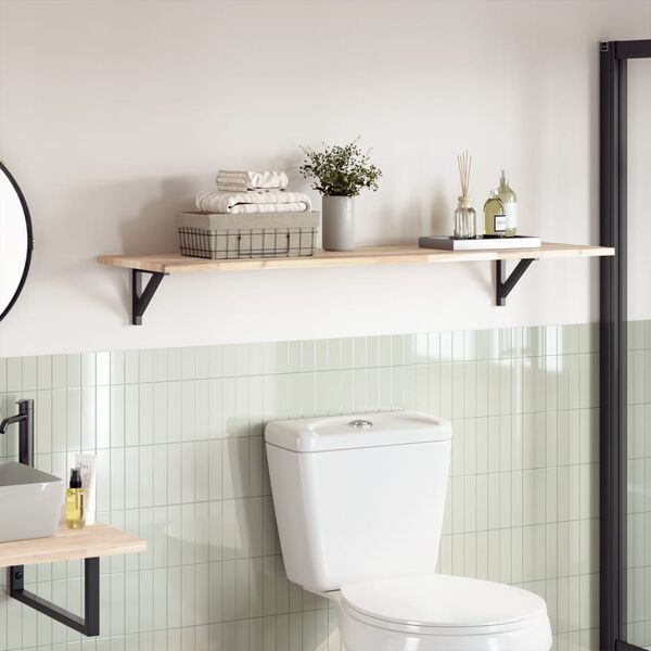 vidaXL Tafelblad rechthoekig 120x40x2 cm massief acaciahout