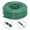 vidaXL Tuinslang met koppelingsset 0,75'' 20 m PVC groen