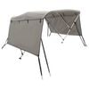 vidaXL Biminitop 3 bogen met zijwanden 183x(185-198)x137 cm