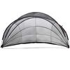 vidaXL Pooldome Zwart 592 x 590 x 275 cm 185T polyester met PU-coating