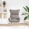 vidaXL Fauteuil Taupe 69 x 74 x 93 cm Sherpa Stof