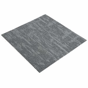 vidaXL Vloertegel Betongrijs 50 x 50 cm 20 st PP en Bitumen
