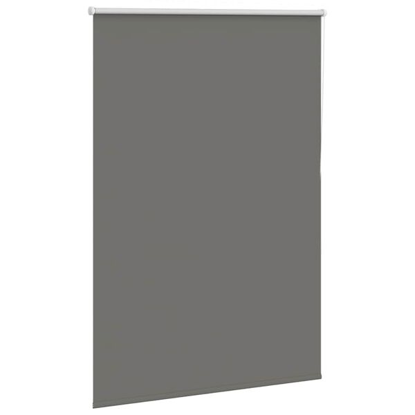 vidaXL Rolgordijn verduisterend 105x175 cm stofbreedte 100,7 cm grijs