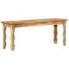 vidaXL Bankje 110x35x45 cm massief gerecycled hout