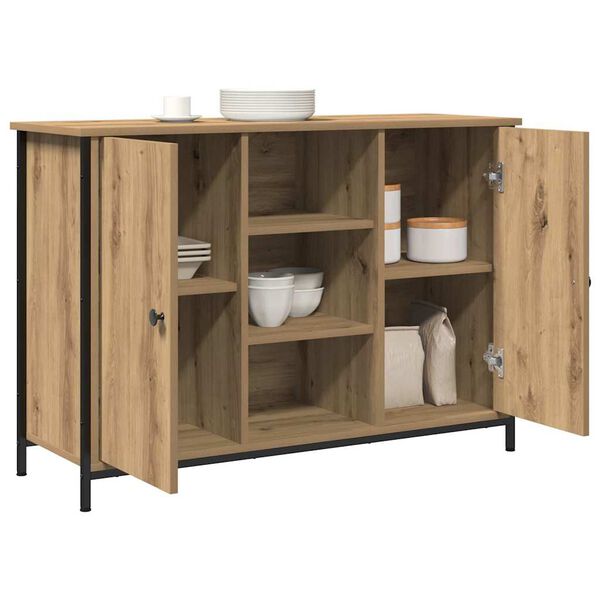 vidaXL Dressoir Artisan Eiken 100 x 35 x 70 cm