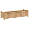 vidaXL Plantenbak 100x30x25 cm bamboe