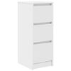vidaXL Dressoir 29,5x34x76 cm spaanplaat wit