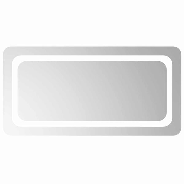 vidaXL Badkamerspiegel LED 80x40 cm