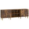 vidaXL TV-kast 150 x 31 x 50 cm Gerookt eiken Bewerkt hout