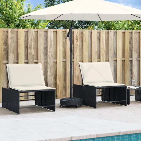 vidaXL Parasolvoet met wielen voor stok van &Oslash;38 / 48 mm 27 kg rond